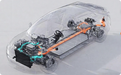 Latest company case about Application case of thermal conductive silicone grease for electric drive system of new energy vehicles
