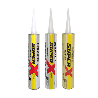 Cemedine Super 8008 Black and White Transparent Electronic Sealant Super X Metal Strong Elastic Adhesive