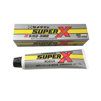 Cemedine Super X No8008 Black/White Structural Adhesive Multi-Substrate Bonding