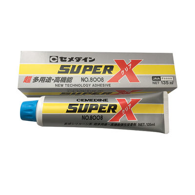 Cemedine Super X No8008 Black/White Structural Adhesive Multi-Substrate Bonding
