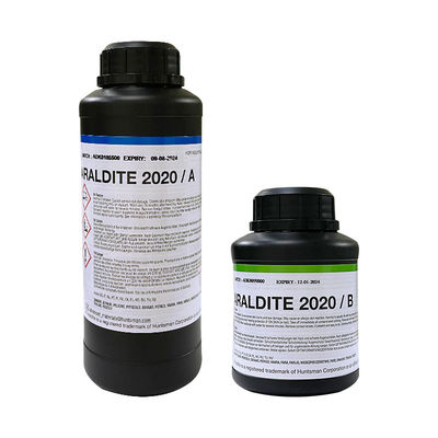 Clear Epoxy Adhesive Huntsman Araldite 2020 For Glass Ceramic Bonding