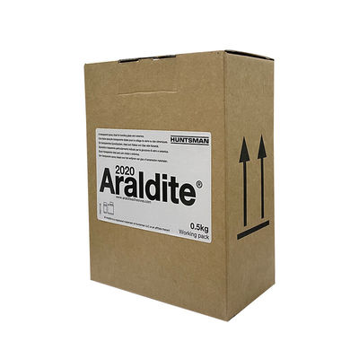 Clear Epoxy Adhesive Huntsman Araldite 2020 For Glass Ceramic Bonding