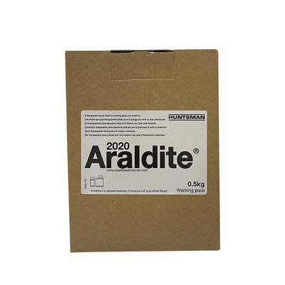 Clear Epoxy Adhesive Huntsman Araldite 2020 For Glass Ceramic Bonding