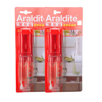 Rapid Fast Cure Araldite Epoxy Adhesive Two Component Transparent