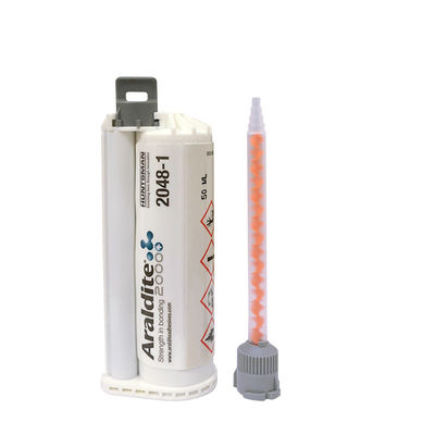Araldite 2048-1 50ml Two-Component Acrylic Adhesive Room Temperature Fast Curing AB for Woodworking and Packing Epoxy Based