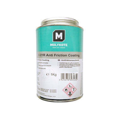 Anti Friction Coating MOLYKOTE D-321 R Air Cure Dry Film Lubricant Extreme Temp