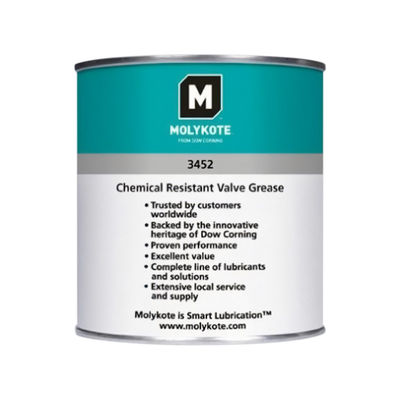 Molykote 3452 Fluorosilicone Lubricant For Chemical Valve Sealing