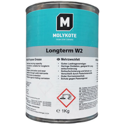 Longterm W2 Molykote Grease White General Purpose For Metal