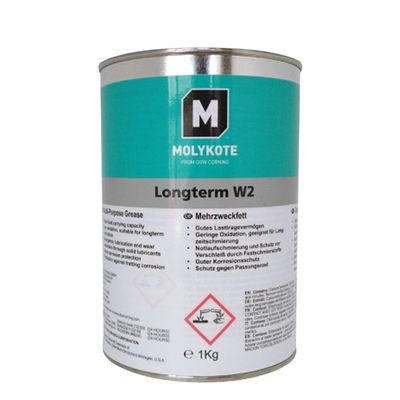 Longterm W2 Molykote Grease White General Purpose For Metal