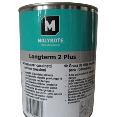 Molykote Longterm 2 Plus Lithium Grease with High Load Carrying Capacity and Excellent Water Resistance for Corrosion Protection