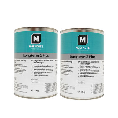 Molykote Longterm 2 Plus Lithium Grease with High Load Carrying Capacity and Excellent Water Resistance for Corrosion Protection