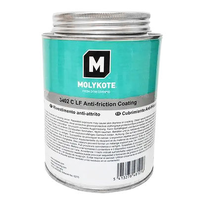 Air Curing Dry Film Lubricant Molykote 3402 C-LF Composed Of Solid Lubricants