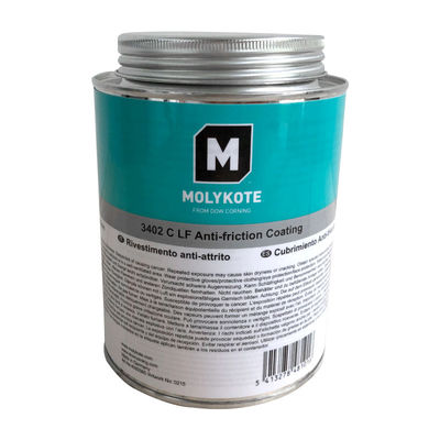Air Curing Dry Film Lubricant Molykote 3402 C-LF Composed Of Solid Lubricants