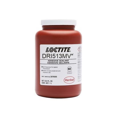 Pre Coated Thread Sealant Loctite Dri 513mv For Plastic Metal Pipes