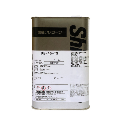 Shin-Etsu KE-45-TS Electronic Sealant with 310% Elongation and 1.90 MPa Tensile Strength for Form-in-Place Gasketing Tack-Free in 6 Minutes