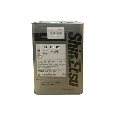 Shin-Etsu KF-6002 Silicone Fluid with 75 mm²/s Viscosity 0.98 Relative Density and 165°C Flash Point for Industrial and Cosmetic Applications