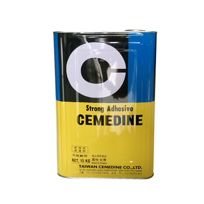 Cemedine C-163AM Yellow Quick-Dry Adhesive for Multi-Substrate Bonding with Rubber-based Synthetic Resin