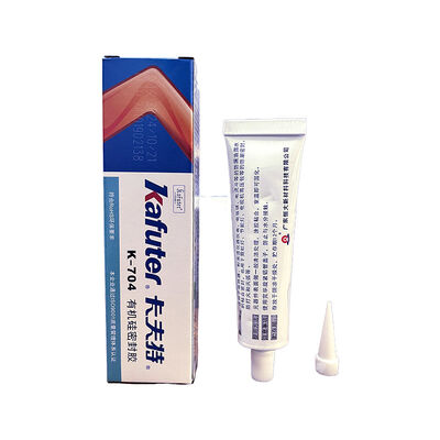 Kafuter K-704 RTV Silicone Sealant for Electronics Insulation and Moisture Protection in 45g Black