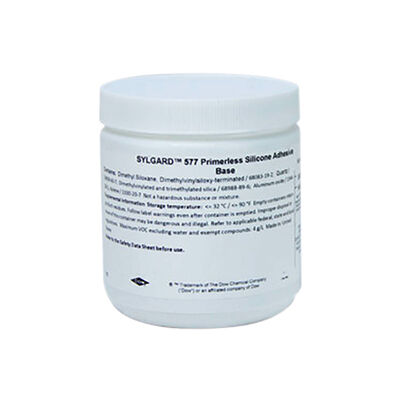 SYLGARD™ 577 Primerless Silicone Adhesive with UL 94V-0 Flammability and High Tensile Strength for Electronic Sealing and Gasketing
