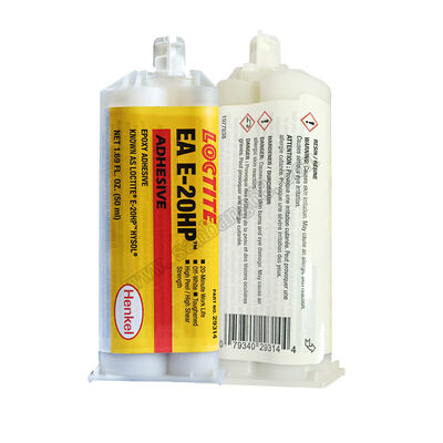 Loctite EA E-20HP High-Performance Industrial Epoxy Adhesive for Room Temperature Curing and Chemical Resistant Bonding