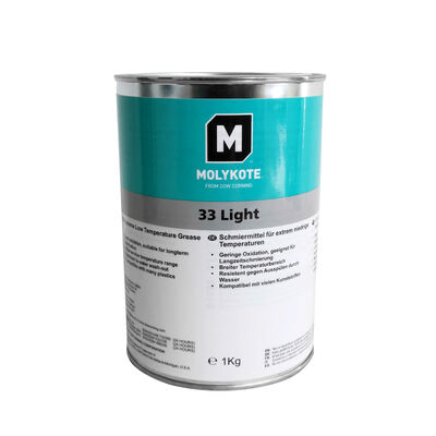 Molykote 33 Light Low-Temperature Water Resistant High Dropping Point Grease for Roller Conveyor and Optical Equipment