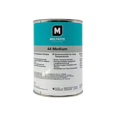 Molykote 44 Medium High-Temperature Grease for Corrosion Resistant and Low Evaporation Bearing Lubrication
