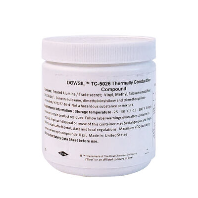 DOWSIL TC-5026 MPU Thermal Interface Compound - 2.9 W/mK Thermal Conductivity Non-Curing Thermal Grease with 100,000cP Viscosity