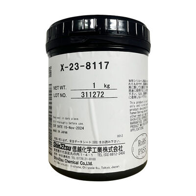 ShinEtsu X-23-8117 High Conductivity Thermal Interface Material with 6.2 W/m*K for Semiconductor Grade Screen Printing Grease