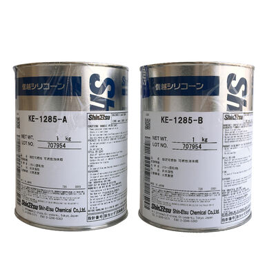 ShinEtsu KE-1285 UL 94 V-0 پوشش الکترونیکی رسانای حرارتی، پخت شونده، دو جزئی سیلیکونی