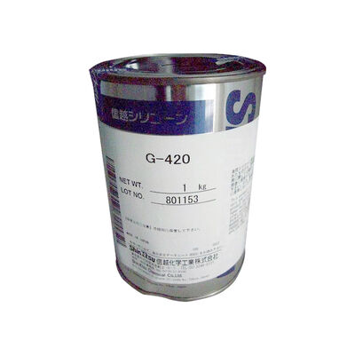ShinEtsu G-420 White Silicone Grease with 250°C Drop Point for High-Temperature Equipment Lubrication