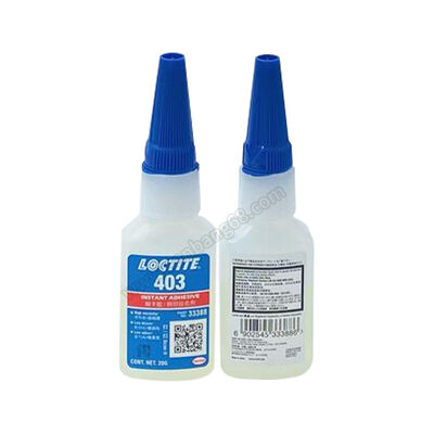 Loctite 403 High Strength Cyanoacrylate Adhesive for Porous Substrates with Low Whitening