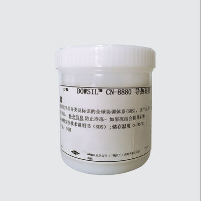 Grasso termico non indurente DOWSIL™ CN-8880 con conducibilità termica di 1,0 W/m·K e elevata resistività volumetrica per il riempimento di fessure nei dissipatori di calore