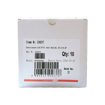 Loctite 460 Low Odor Fast Cure Cyanoacrylate Adhesive for Cosmetic Material Bonding