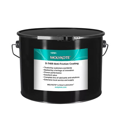 Molykote D-7409 Anti-Friction Coating - Heat-Curing Dry Lubricant with High-Temperature Resistance and Corrosion Protection