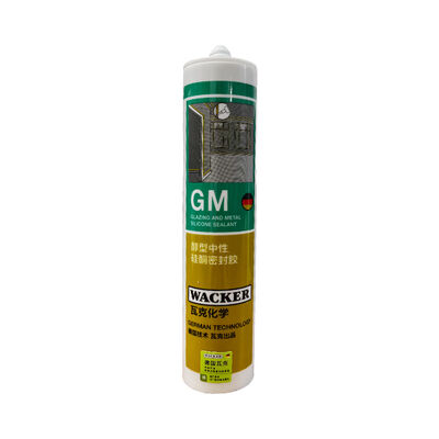 WACKER GM Neutral-Curing Low Modulus Silicone Sealant with Primerless Adhesion for Glazing and Metal Applications