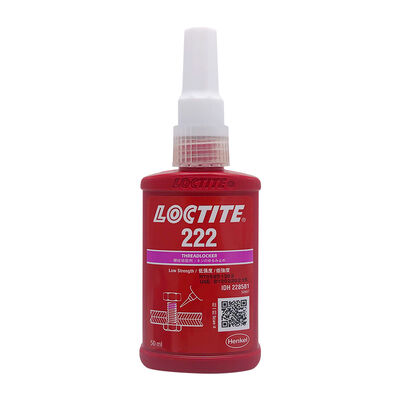 LOCTITER 222 Low Strength Threadlocker for Locking and Sealing Small Threaded Fasteners