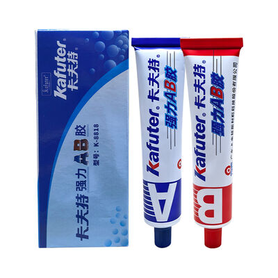 Kafuter K-8818 Fast-Cure Two-Part Acrylic Structural AB Adhesive (Red-Green) for Automotive Motorcycle Metal Plastic Bonding & Repair